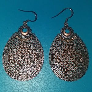 Copper inspired earrings